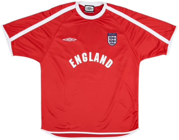 2000-02 Camiseta de entrenamiento Umbro de Inglaterra 2000-02 - 7/10 - (M)