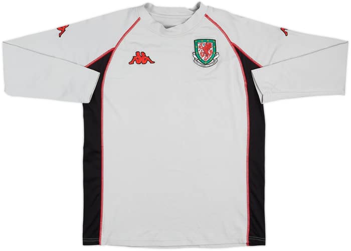 2004-05 Wales Kappa Training L/S Shirt - 6/10 - (M)