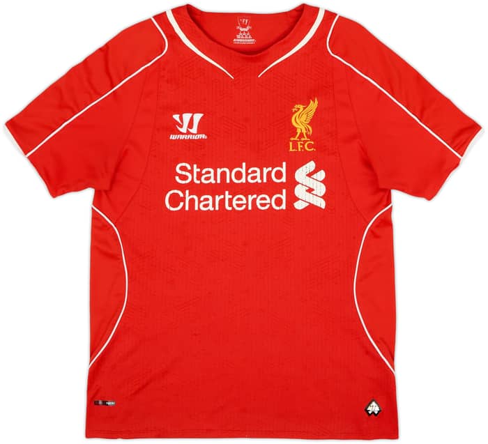 2014-15 Liverpool Home Shirt Gerrard #8 - 6/10 - (S)