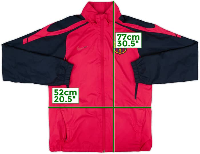 2011-12 Barcelona Nike Track Jacket - 4/10 - (S)