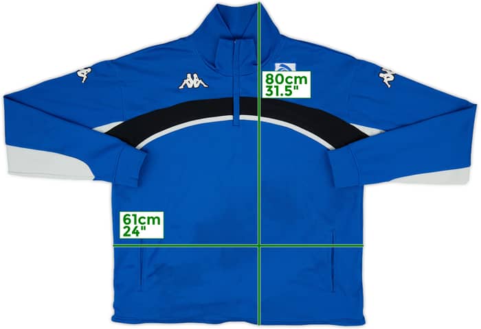2003-04 Genk Kappa 1/4 Zip Drill Top - 9/10 - (XL)
