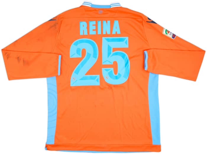 2013-14 Napoli Match Worn GK Shirt Reina #25