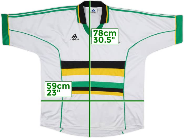1999-02 South Africa Home Shirt - 6/10 - (XL)