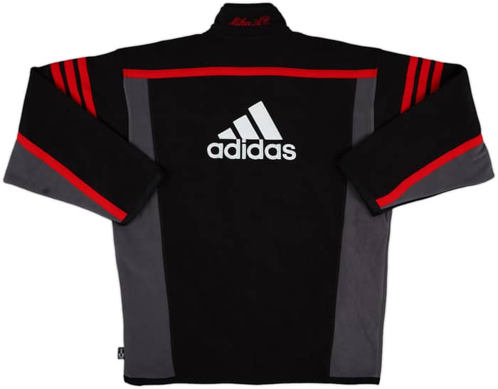 2000-01 AC Milan adidas 1/4 Zip Training Top - 8/10 - (L)