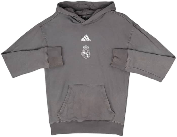 2020-21 Real Madrid adidas Hooded Top - 8/10 - (S)