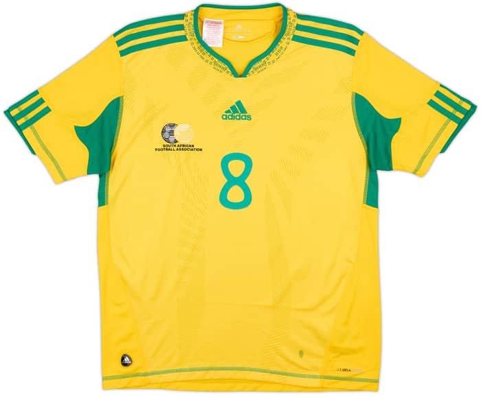 2009-11 South Africa Home Shirt Tshabalala #8 - 8/10 - (XL.Boys)