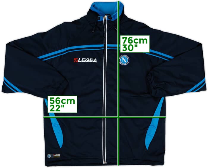2003-04 Napoli Legea Track Jacket - 9/10 - (S)
