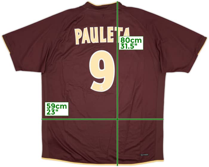 2006-07 Paris Saint-Germain Away Shirt Pauleta #9 - 6/10 - (XL)