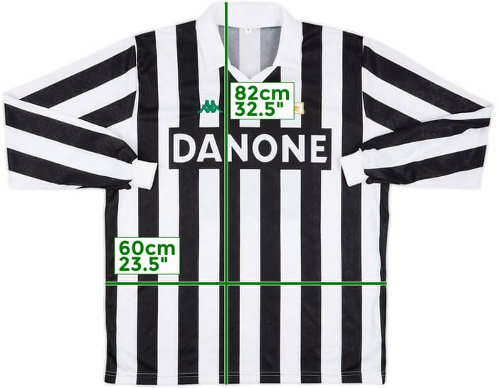 1992-94 Juventus Match Issue Home L/S Shirt #16