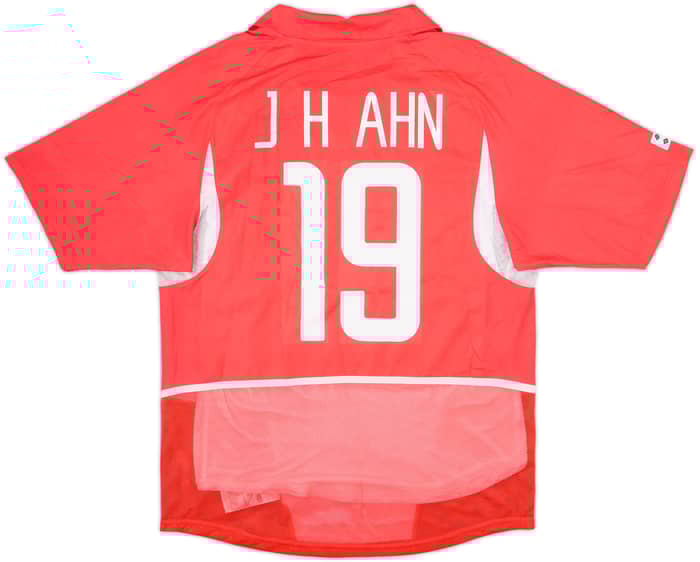 2002-03 South Korea Player Issue Home Shirt J.H.Ahn #19 - 8/10 - (M)