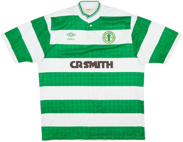 1987-89 Celtic Centenary Home Shirt - 8/10 - (M)