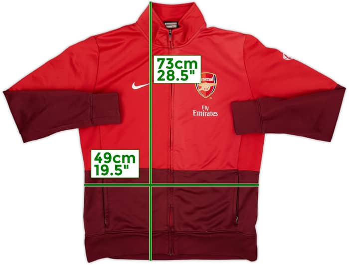 2009-10 Arsenal Nike Track Jacket - 8/10 - (L)