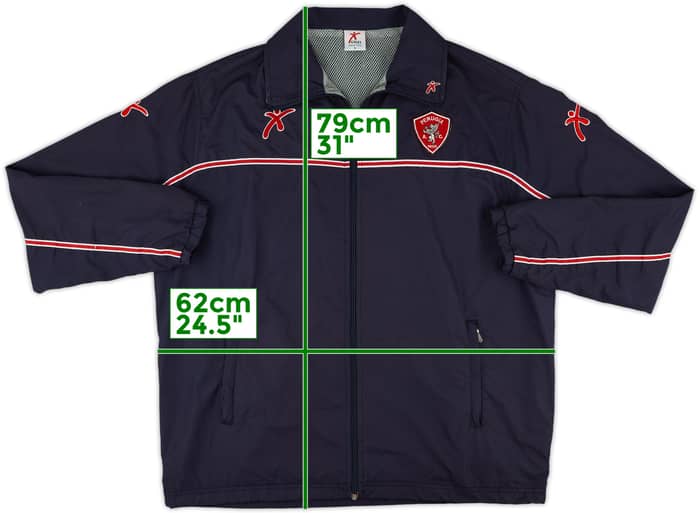 2003-04 Perugia Galex Track Jacket - 8/10 - (L)
