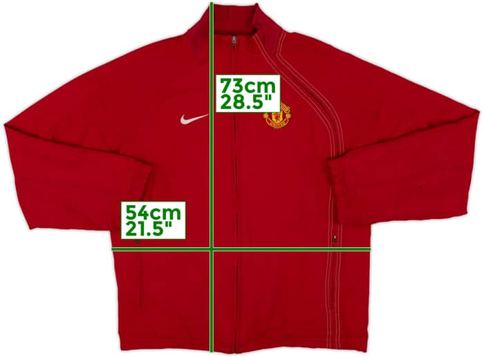 2004-05 Manchester United Nike Track Jacket - 8/10 - (S)