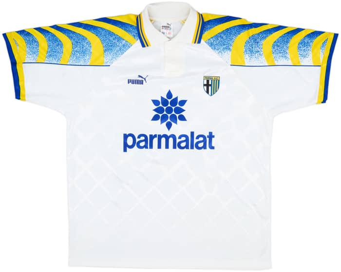 1995-97 Parma Home Shirt Stoichkov #8 - 9/10 - (XL)