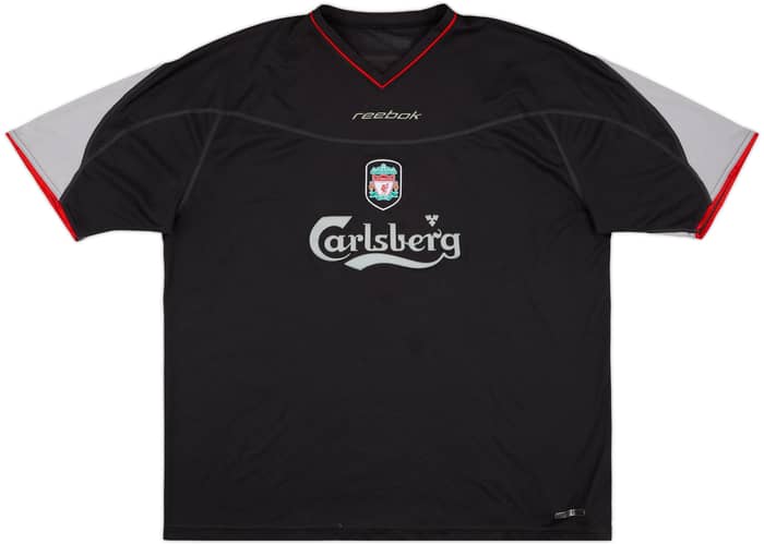 2002-04 Liverpool Away Shirt Gerrard #17 - 8/10 - (XXL)