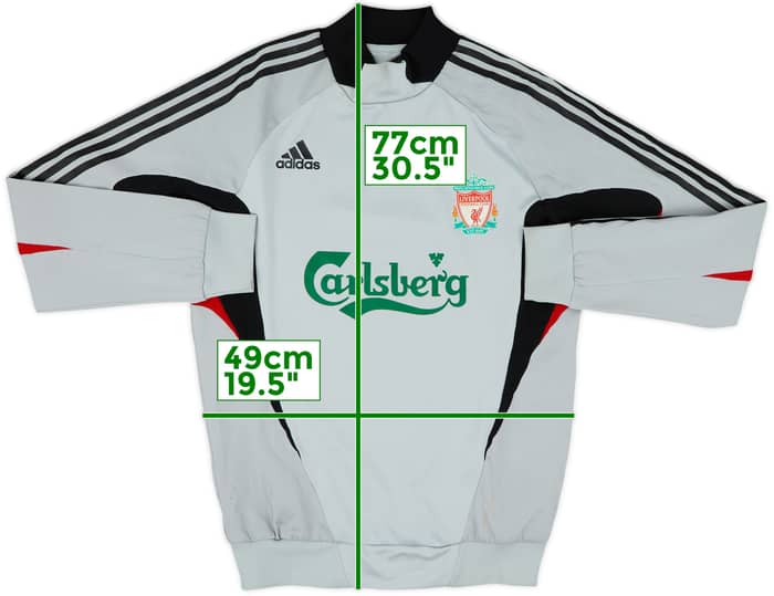 2008-09 Liverpool adidas Formotion Sweat Top - 6/10 - (M)