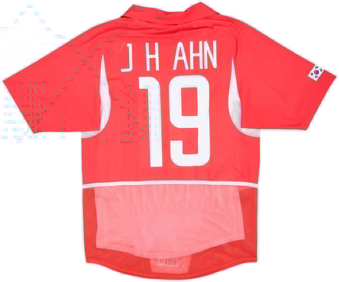 2002-03 South Korea Player Issue Home Shirt J.H.Ahn #19 - 9/10 - (S)