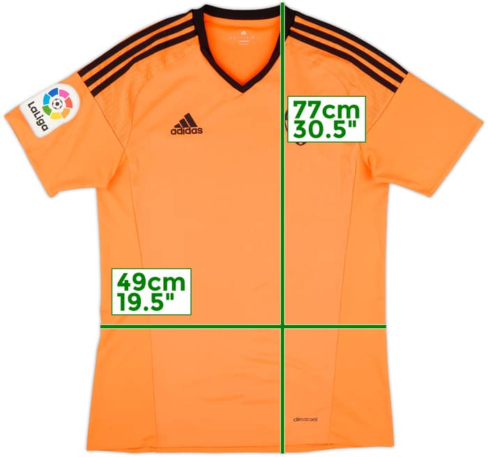 2016-17 Valencia Third Shirt - 8/10 - (M)