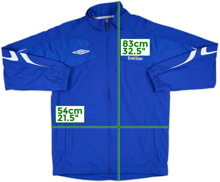 2005-06 Everton Umbro Track Jacket - 8/10 - (S)