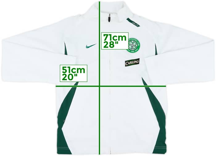 2007-08 Celtic Umbro Track Jacket - 8/10 - (S)
