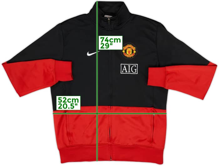2009-10 Manchester United Nike Track Jacket - 9/10 - (L)