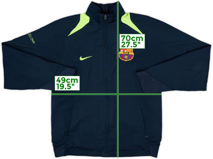 2005-06 Barcelona Nike Track Jacket - 7/10 - (S)