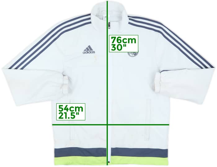 2015-16 Real Madrid adidas Track Jacket - 3/10 - (M)