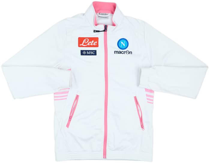 2014-15 Napoli Macron Track Jacket - 6/10 - (XL.Boys)
