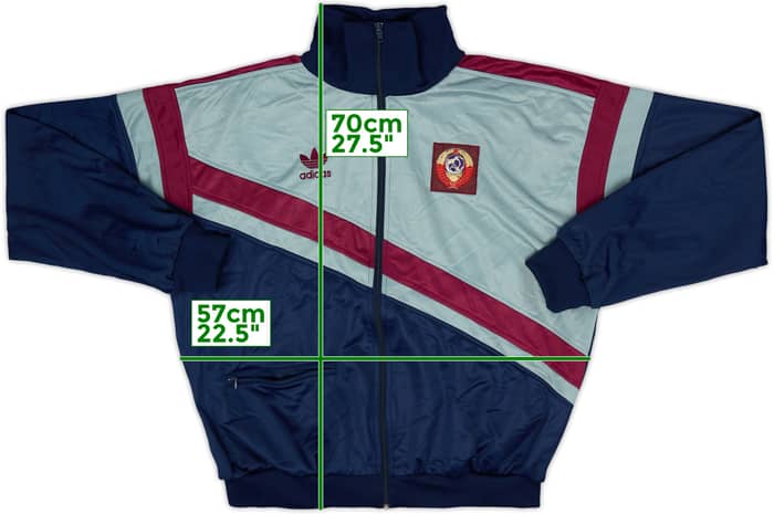 1990s Soviet Union adidas Restyling Track Jacket - 9/10 - (L)
