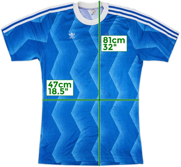 1990 Iceland Match Issue Home Shirt #3