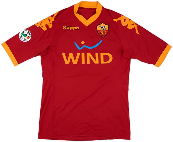 2009-10 Roma Home Shirt Totti #10 - 7/10 - (M)