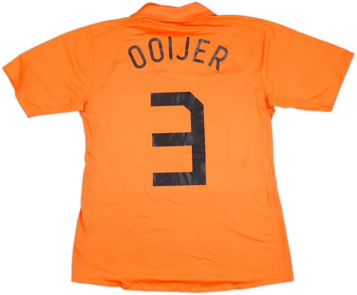 2006 Netherlands Match Worn Home Shirt Ooijer #3