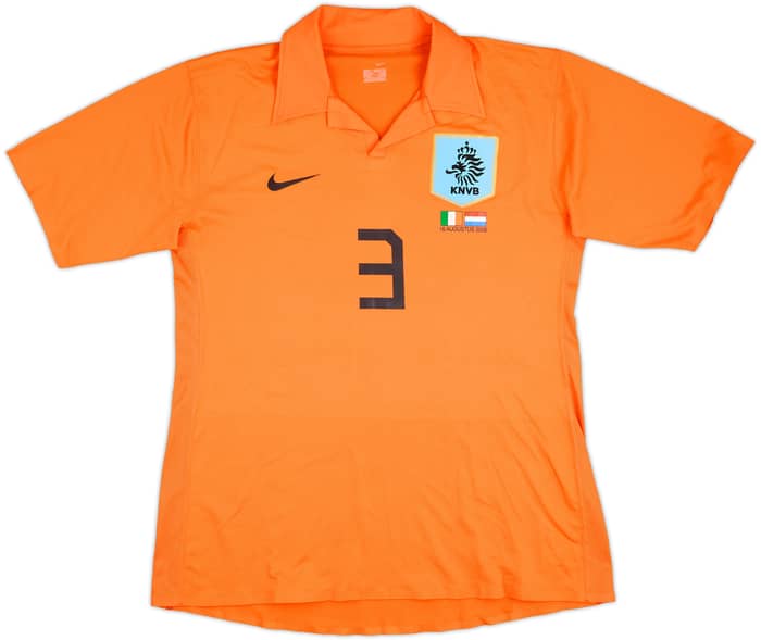2006 Netherlands Match Worn Home Shirt Ooijer #3