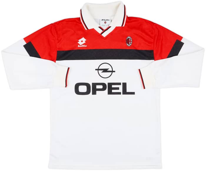 1994-95 AC Milan Match Issue Away L/S Shirt #3