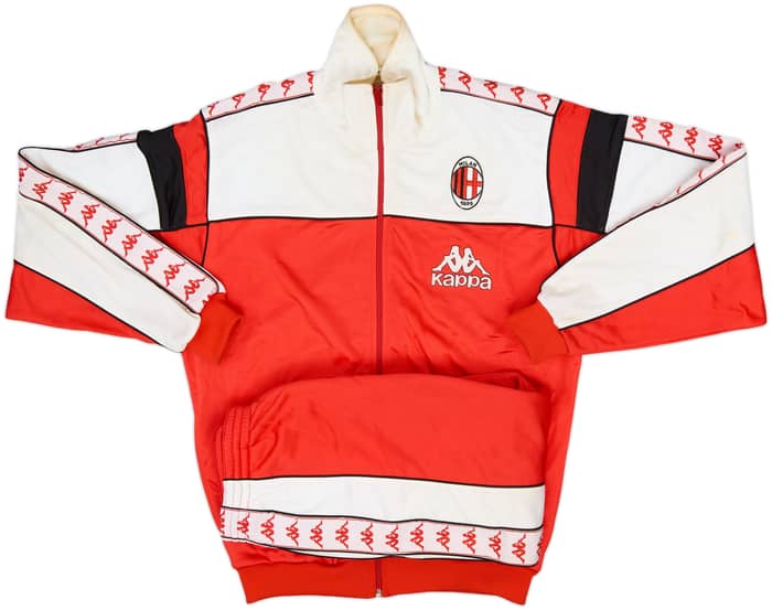 1988-90 AC Milan Kappa Tracksuit - 8/10 - (S)