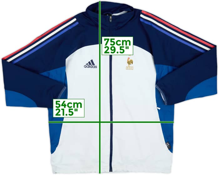 2002-04 France adidas Track Jacket - 7/10 - (S)