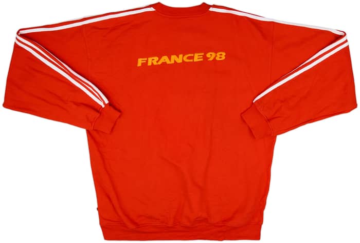 1998 France adidas 'Coupe du Monde' Sweat Top - 8/10 - (L)