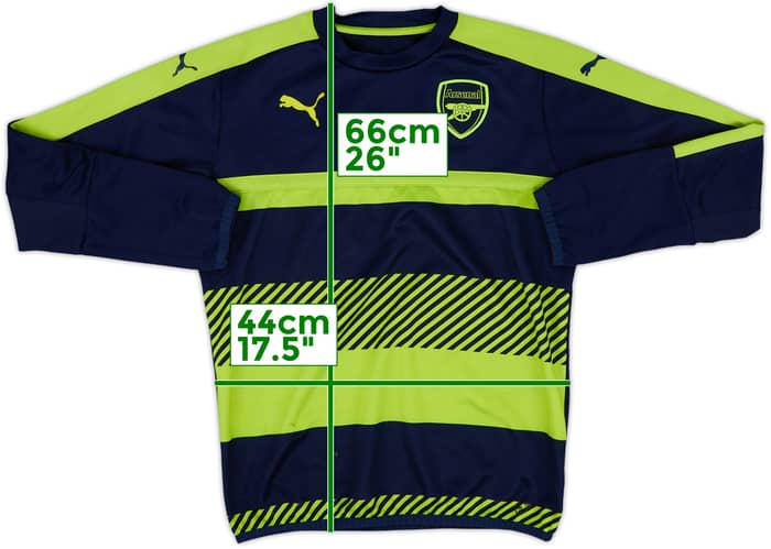 2016-17 Arsenal Puma Sweat Top - 5/10 - (S)