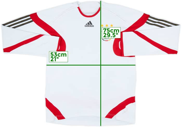 2006-07 Germany adidas Formotion Sweat Top - 8/10 - (S)