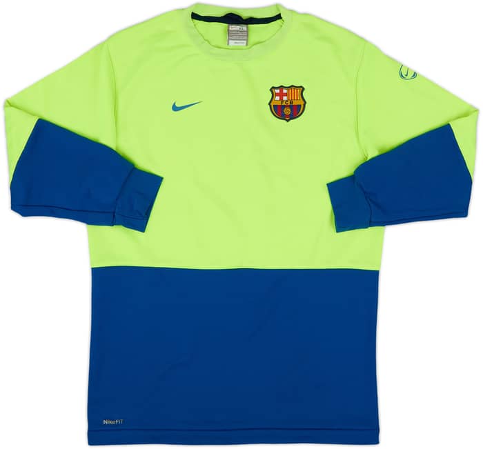 2009-10 Barcelona Nike Sweat Top - 7/10 - (XL.Boys)