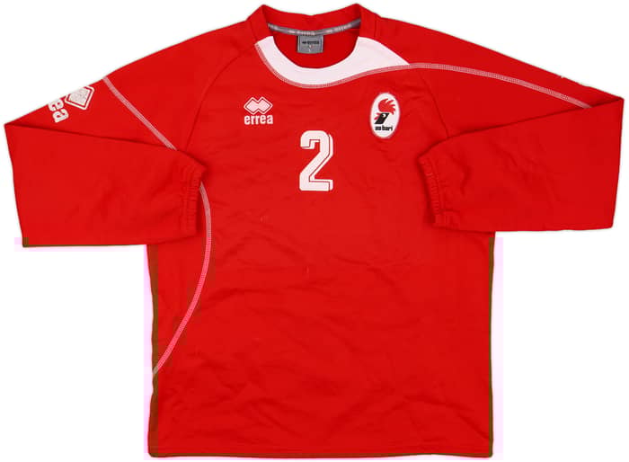 2007-08 Bari Player Issue Errea Sweat Top #2 - 8/10 - (L)