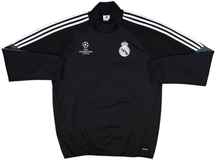 2014-15 Real Madrid adidas CL Sweat Top - 9/10 - (L)