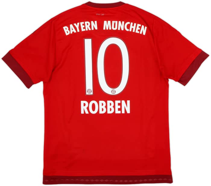 2015-16 Bayern Munich Home Shirt Robben #10 - 5/10 - (M)