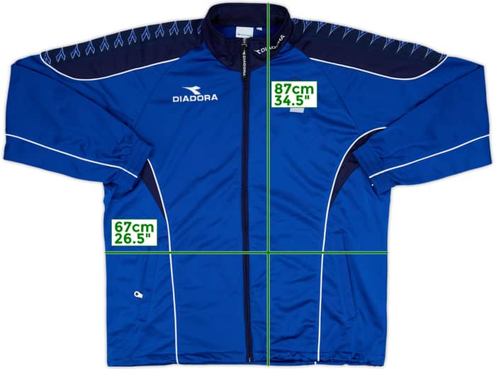 1999-00 Italy Referee Diadora Track Jacket - 8/10 - (XL)