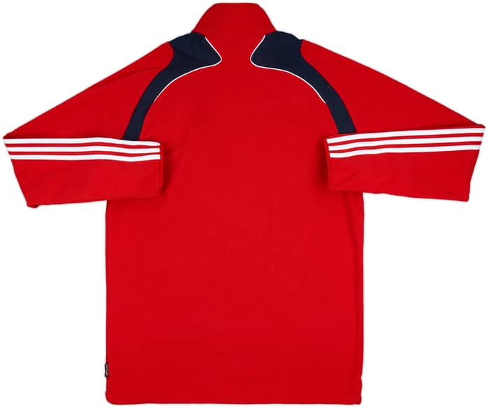 2008-09 Bayern Munich adidas 1/4 Zip Fleece Top - 9/10 - (L)