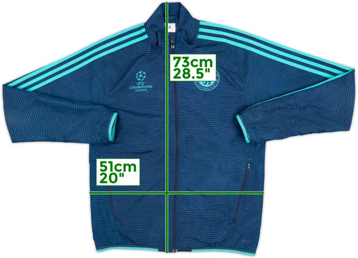 2015-16 Chelsea CL adidas Track Jacket - 6/10 - (S)
