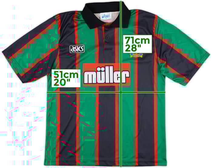 1993-95 Aston Villa Match Issue Away Shirt #18