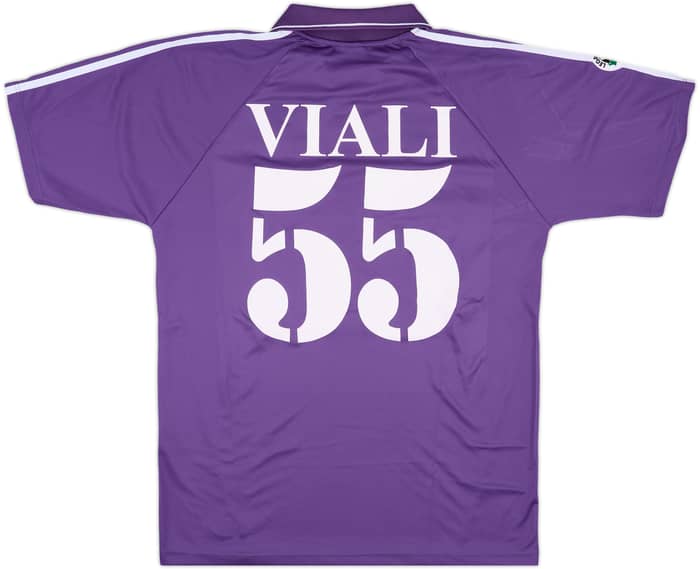 2004-05 Fiorentina Match Issue Home Shirt Viali #55