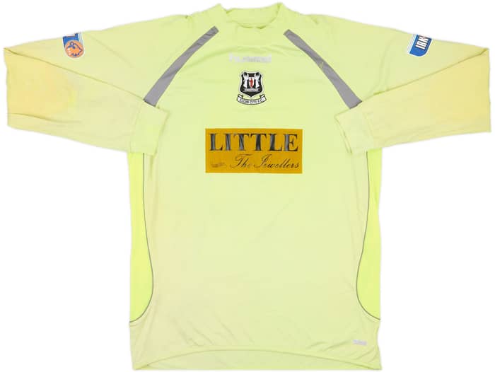 2009-10 Elgin City Match Issue GK Shirt #21